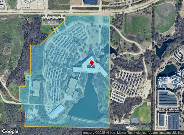  7701 Legacy Dr, Plano, TX Parcel Map