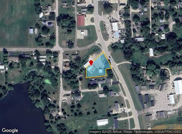 208 Main St S, Hazleton, IA Parcel Map