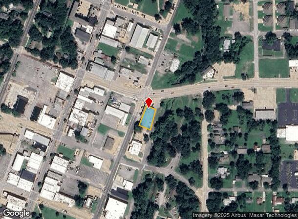 200 E Downing St, Tahlequah, OK Parcel Map