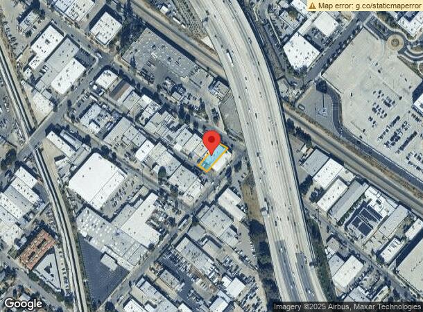  519 S Flower St, Burbank, CA Parcel Map