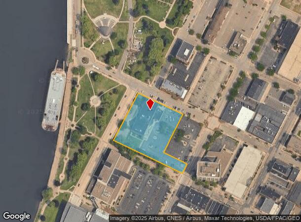 100 2Nd St N, La Crosse, WI Parcel Map