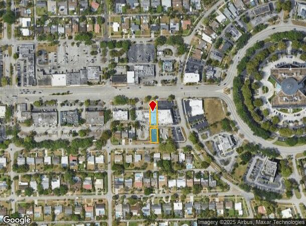  4238 Hollywood Blvd, Hollywood, FL Parcel Map