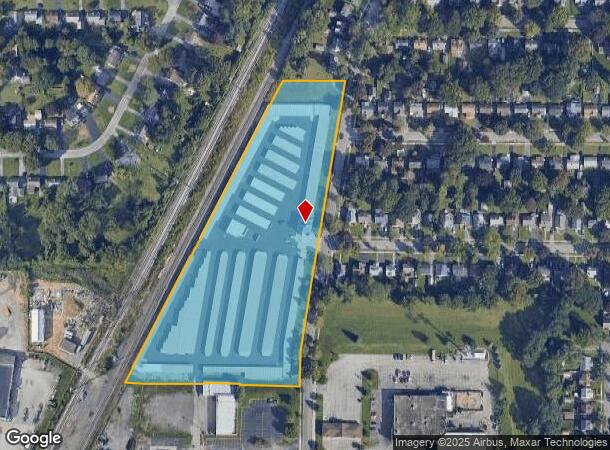  151 Bernice St, Rochester, NY Parcel Map