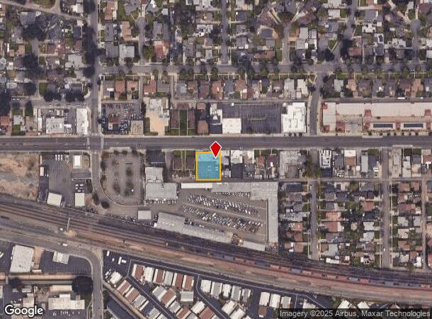 1532 W Commonwealth Ave, Fullerton, CA Parcel Map
