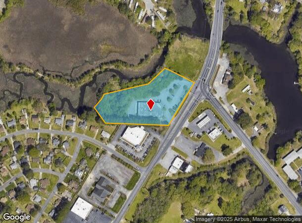 1168 George Washington Hwy N, Chesapeake, VA Parcel Map