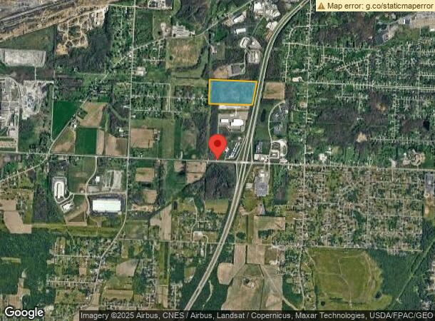  2405 Faircrest St Sw, Canton, OH Parcel Map