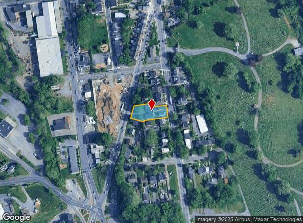  820 Highland Ave, Lancaster, PA Parcel Map