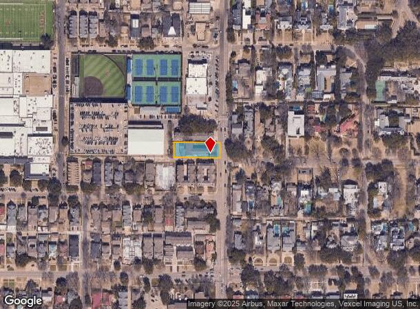  6613 Preston Rd, Dallas, TX Parcel Map