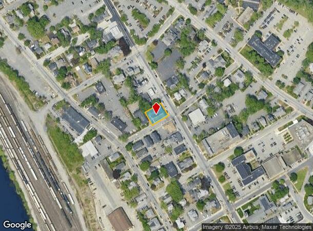  166 Union Ave, Framingham, MA Parcel Map
