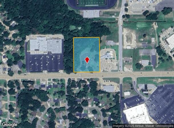  1007 E Pinecrest Dr, Marshall, TX Parcel Map