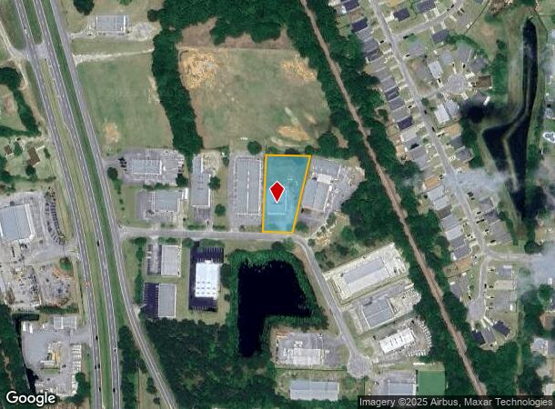 3162 Gateway Ln, Cantonment, FL Parcel Map