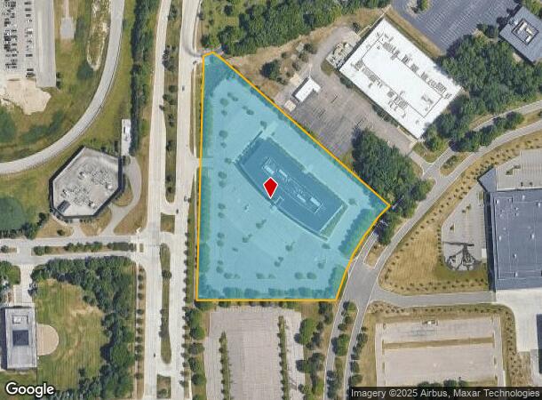  900 N Squirrel Rd, Auburn Hills, MI Parcel Map