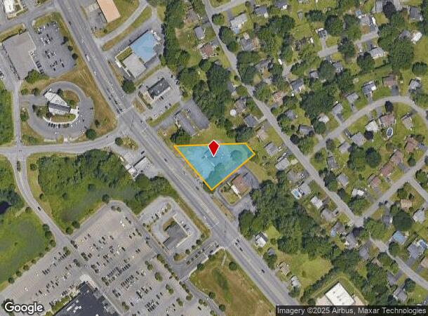  7544 Oswego Rd, Liverpool, NY Parcel Map