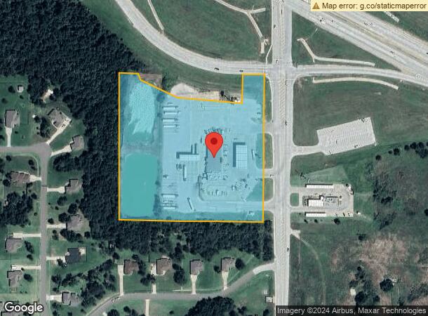  7501 S Choctaw Rd, Choctaw, OK Parcel Map