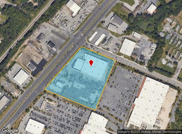 9969 Pulaski Hwy, Middle River, MD Parcel Map