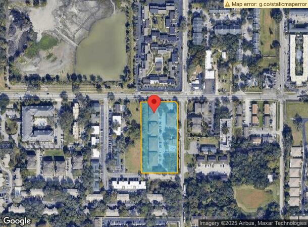  1807 Canberra Ln, Tampa, FL Parcel Map