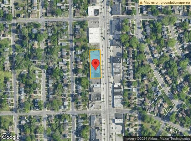  20201 Livernois Ave, Detroit, MI Parcel Map