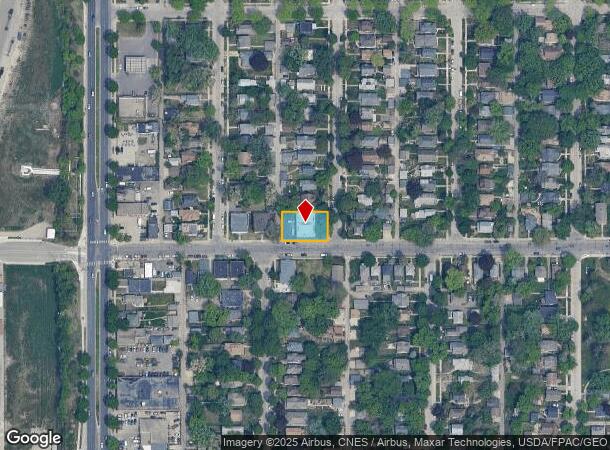 2902 Polk St Ne, Minneapolis, MN Parcel Map