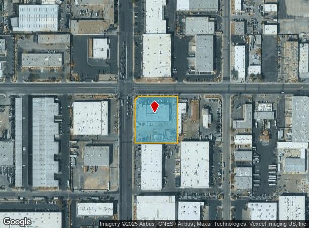  3755 W Hacienda Ave, Las Vegas, NV Parcel Map