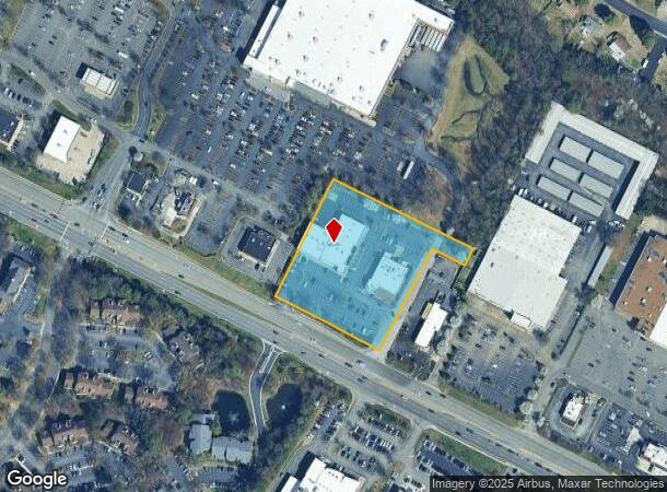 9318 W Broad St, Henrico, VA Parcel Map