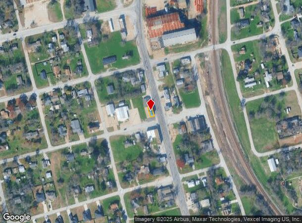  101 N Main St, Rhome, TX Parcel Map