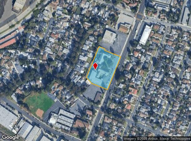 3903 Tyler Ave, El Monte, CA Parcel Map