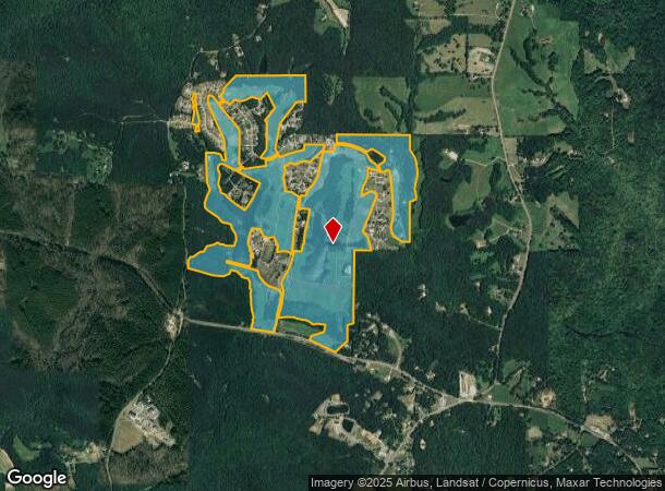  Gold Creek Dr, Dawsonville, GA Parcel Map