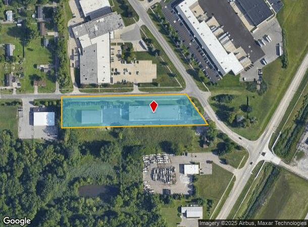 12060 Wayne Rd, Romulus, MI Parcel Map