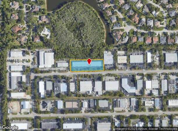 1719 Trade Center Way, Naples, FL Parcel Map