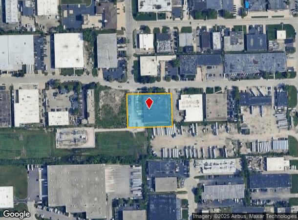  515 W Factory Rd, Addison, IL Parcel Map