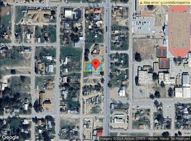  215 N Main St, Eden, TX Parcel Map