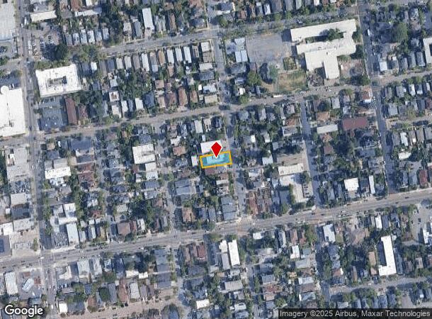 2912 Fulton St, Berkeley, CA Parcel Map