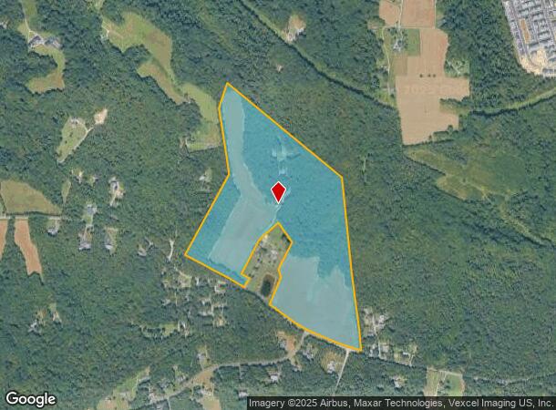  8896 Old Stagecoach Rd, La Plata, MD Parcel Map