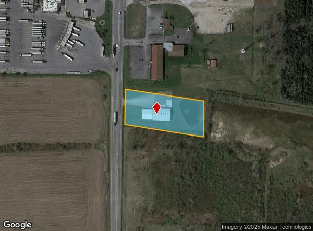  8511 Alleghany Rd, Corfu, NY Parcel Map