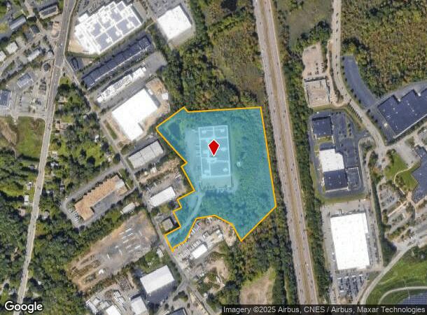  301 Page St, Stoughton, MA Parcel Map