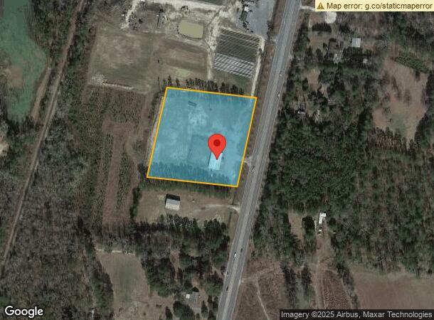  1641 Main St, Bonneau, SC Parcel Map