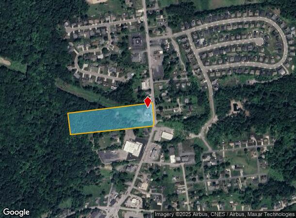 2107 Brodhead Rd, Aliquippa, PA Parcel Map