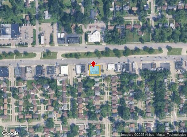  18505 W 8 Mile Rd, Detroit, MI Parcel Map