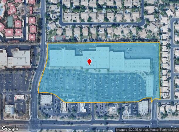 2660 W Chandler Blvd, Chandler, AZ Parcel Map