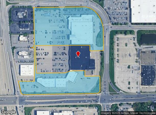 2005 E Greyhound Pass, Carmel, IN Parcel Map