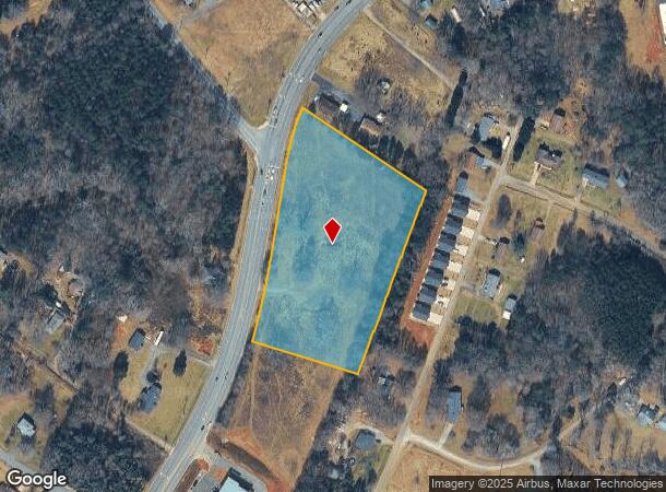  3390 Springs Rd Ne, Hickory, NC Parcel Map