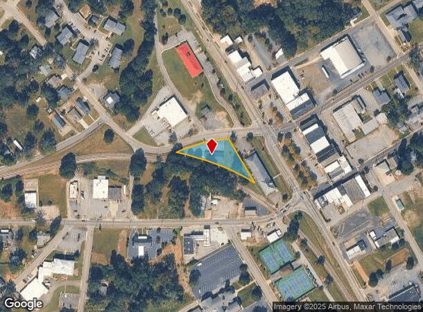 102 Breazeale St, Belton, SC Parcel Map