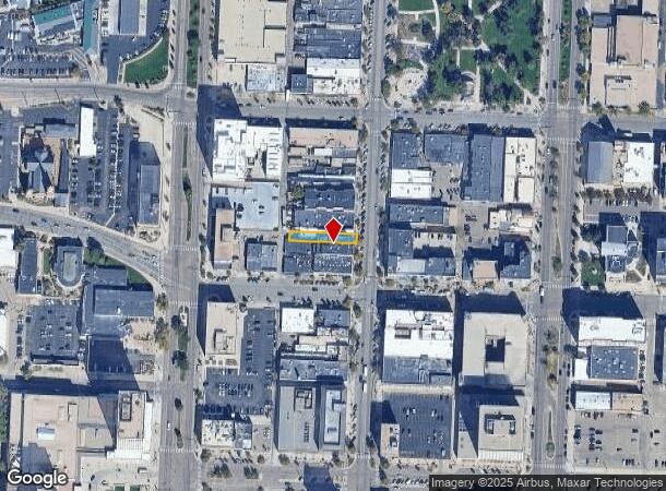  110 N Tejon St, Colorado Springs, CO Parcel Map