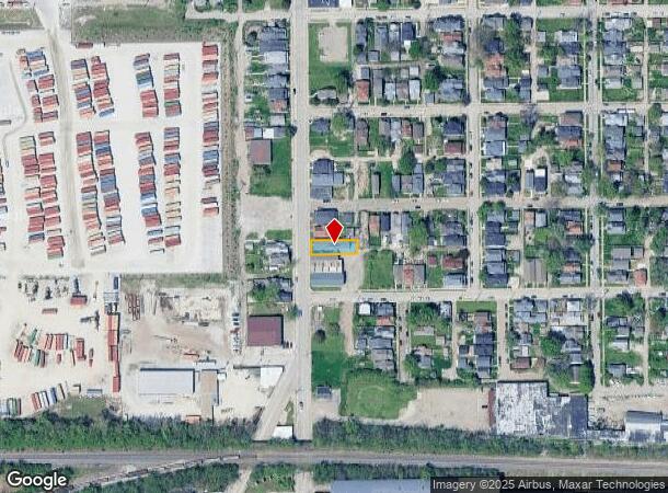  1807 S Meridian St, Indianapolis, IN Parcel Map