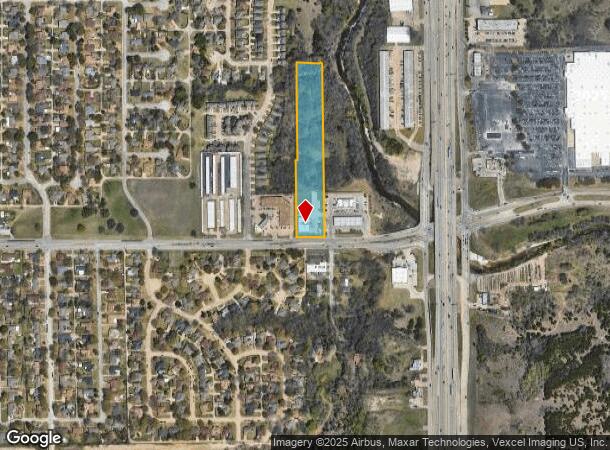  1225 E Belt Line Rd, Desoto, TX Parcel Map