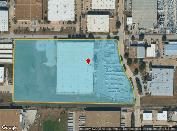  1900 Timberlake Dr, Arlington, TX Parcel Map