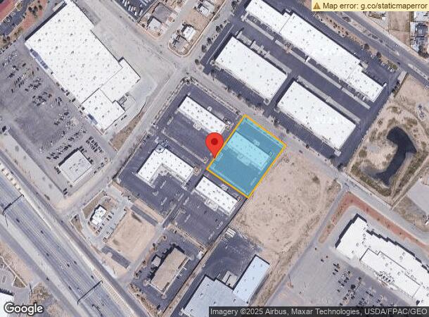  11820 Miriam Dr, El Paso, TX Parcel Map