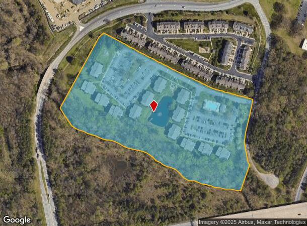  10267 Lakeridge Square Ct, Ashland, VA Parcel Map