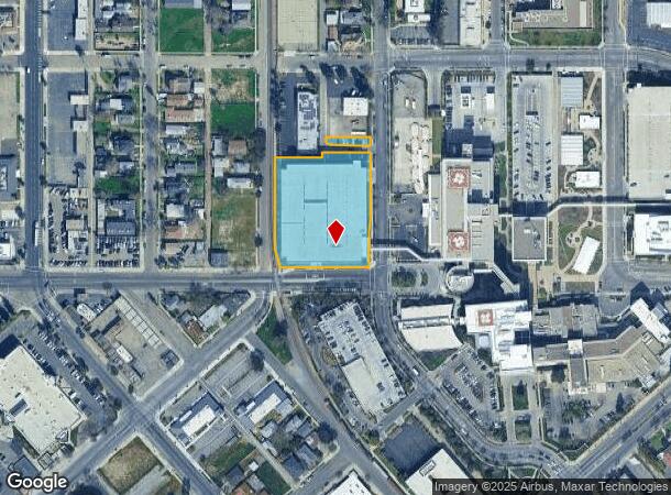 141 N Clark St, Fresno, CA Parcel Map