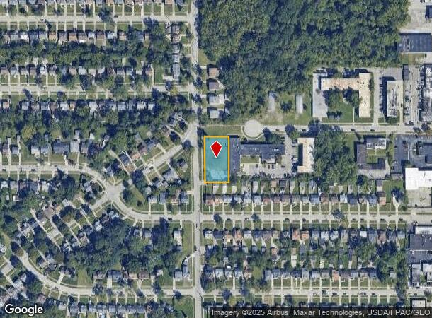  19726 Mayville Rd, Maple Hts, OH Parcel Map